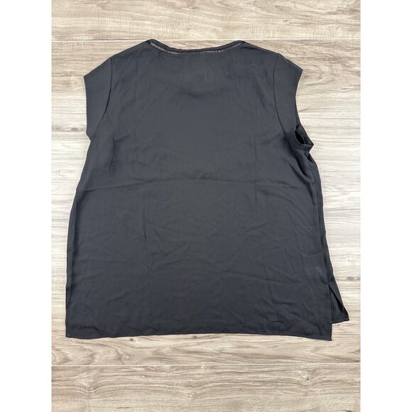 Les‎ Serein Tara Lattice Trim Blouse – Black, XL, StitchFix, NWT - Picture 5 of 7